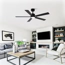 Vaczon 52" DC Motor Ceiling Fan with LED Lighting and Remote Control