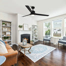 Vaczon 60" Industrial Fan with LED Lighting and Remote Control by Parrot Uncle