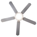 Vaczon 52 Inch Double-sided Blades Flush Mount LED Ceiling Fan with APP and Remote Control