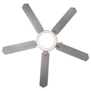 Vaczon 52 Inch Double-sided Blades Flush Mount LED Ceiling Fan with APP and Remote Control