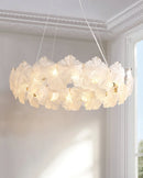 Valery Glass Petal Leaf Chandelier