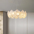 Valery Glass Petal Leaf Chandelier