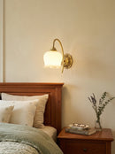 Valley Flower Brass Wall Lamp