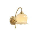 Valley Flower Brass Wall Lamp