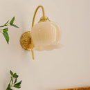 Valley Flower Brass Wall Lamp