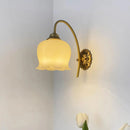 Valley Flower Brass Wall Lamp