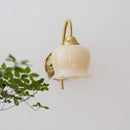 Valley Flower Brass Wall Lamp