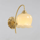 Valley Flower Brass Wall Lamp