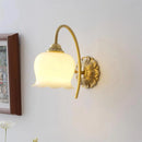 Valley Flower Brass Wall Lamp