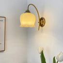 Valley Flower Brass Wall Lamp
