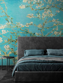 Van Gogh Almond Blossom Painting Wallpaper Mural.