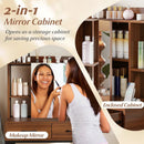 Vanity Desk with Storage Drawers and Charging Station by LJGDeals