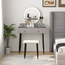 Vanity Table Set with Mirror by LJGDeals