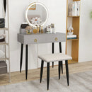 Vanity Table Set with Mirror by LJGDeals