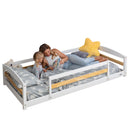 Twin Montessori Floor Bed with Safety Guardrails by Ocodile.com