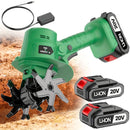 20V Cordless Garden Tiller Cultivator Electric Rototiller w/ Battery Charger by 2Dropme