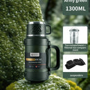 Multi-Size - Insulated Water Bottle Stainless Steel Thermos Mug Handle by 2Dropme