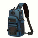 Anti-Theft Sling Bag Men Crossbody Chest Backpack USB Waterproof Travel Bag by 2Dropme
