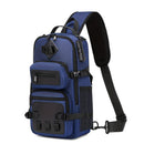 Anti-Theft Sling Bag Men Crossbody Chest Backpack USB Waterproof Travel Bag by 2Dropme