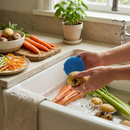 Veggies & Fruit Scrubber Brush by Choixe