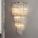 Tapered Alana Crystal Wall Lamp
