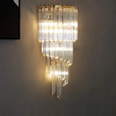 Tapered Alana Crystal Wall Lamp