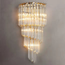 Tapered Alana Crystal Wall Lamp