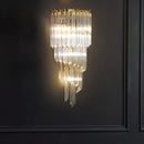 Tapered Alana Crystal Wall Lamp