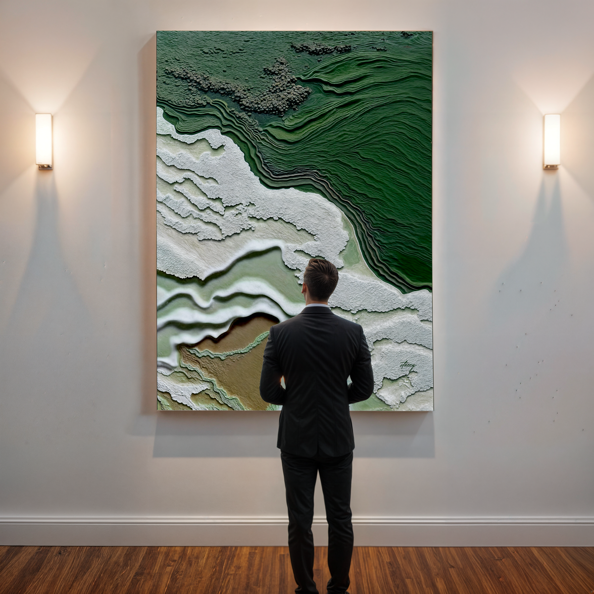 Canvas Print: "Verdant Cliffs", photo 2 of 5
