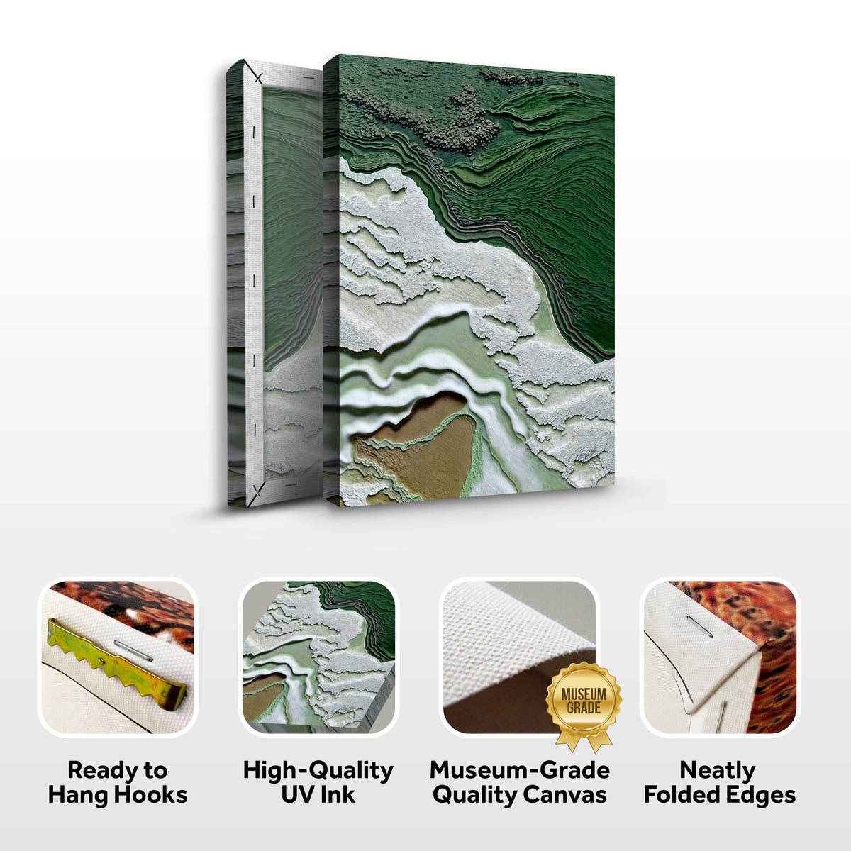 Canvas Print: "Verdant Cliffs", photo 4 of 5