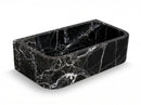 Verde Antico Marble Rectangular Wall-Mount Bathroom Sink 25x13 by GobekDesign