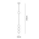 Vertical Balls Pendant Lamp