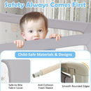 Vertical Lifting Bed Rail for Toddlers with Double Lock by LJGDeals