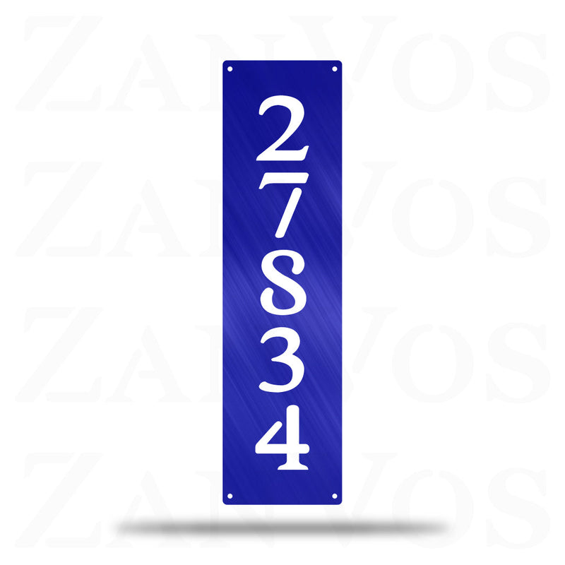 Vertical Address Monogram