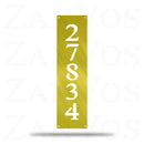 Vertical Address Monogram