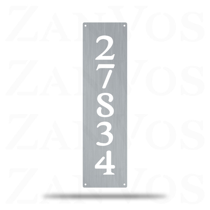 Vertical Address Monogram