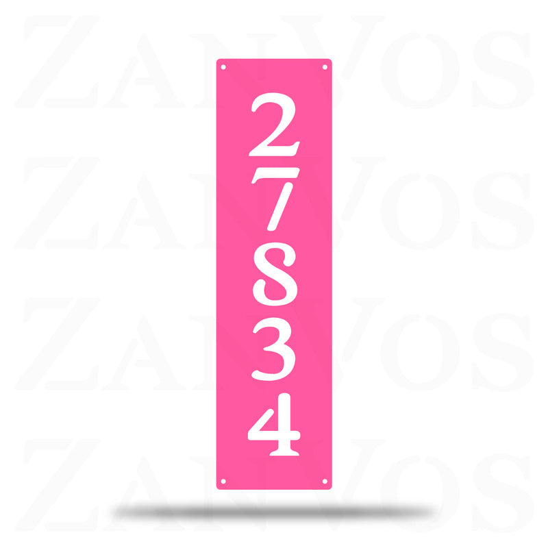 Vertical Address Monogram