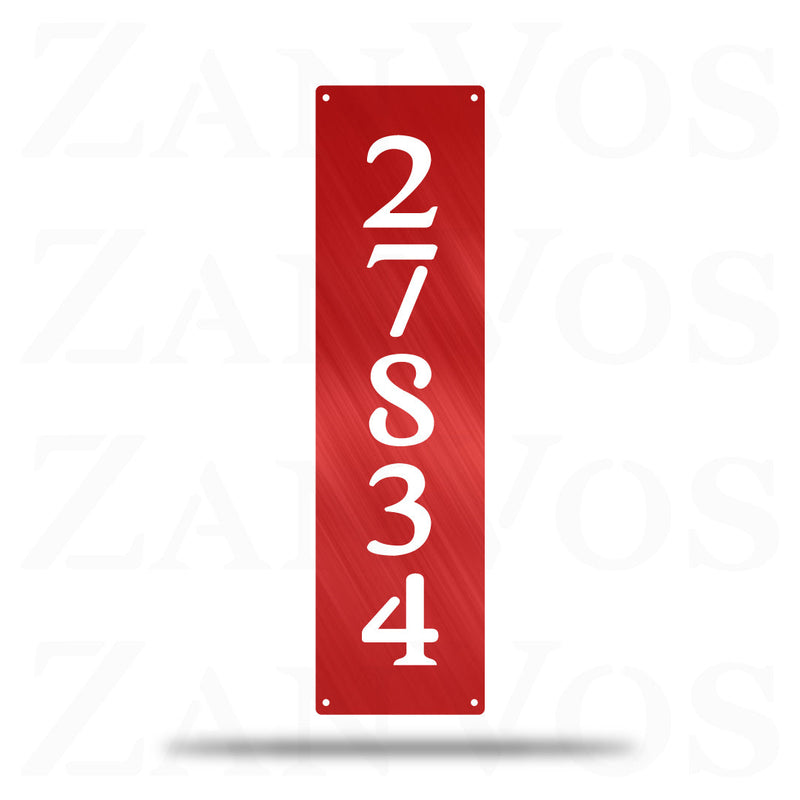 Vertical Address Monogram