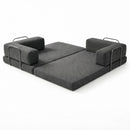 Eco Vetta Foldable Sofa Bed 50 DNS Bondex Foam – Anthracite