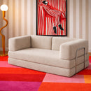 Eco Vetta Foldable Sofa Bed 50 DNS Bondex Foam – Beige