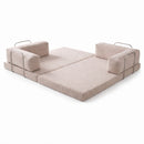 Eco Vetta Foldable Sofa Bed 50 DNS Bondex Foam – Beige