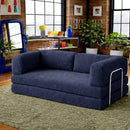 Eco Vetta Foldable Sofa Bed 50 DNS Bondex Foam – Indigo Blue