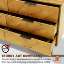 Veyron 6 Drawers Dresser by Megsu