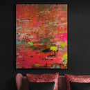 Canvas Print: "Vibrant Veil II"