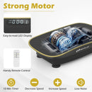 Vibration Plate Exercise Machine for Lymphatic Drainage and Weight Loss with 10 Speed Intensities by LJGDeals