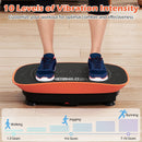 Vibration Plate Exercise Machine for Lymphatic Drainage and Weight Loss with 10 Speed Intensities by LJGDeals