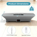 Vibration Plate Exercise Machine with Gravity Sensor for Home by LJGDeals