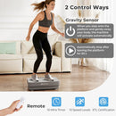 Vibration Plate Exercise Machine with Gravity Sensor and Remote Control for Home Gym by LJGDeals