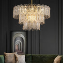 Vienna Glass Petals Chandelier