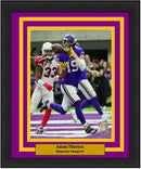 Adam Thielen Touchdown Catch Minnesota Vikings 8" x 10" Framed Football Photo by Dynasty Sports & Framing